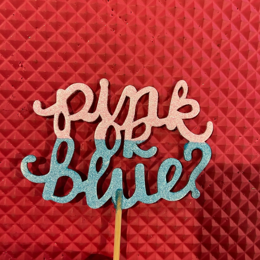 Baby Shower Cake Topper